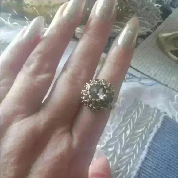 Vintage Boho Crystal Ring - Picture 8 of 13